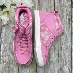 BILLY Footwear Street Girls' Tie Dye Hightop Shoes Sneakers Size 7